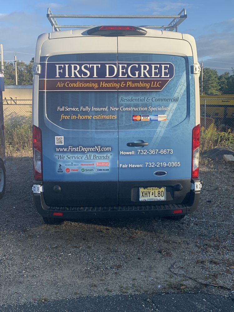 Slide of First Degree Air Conditioning - Heating & Plumbing