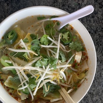 Pho Fusion - Veggie pho with tofu. - Thai Near Me - Denver, Colorado