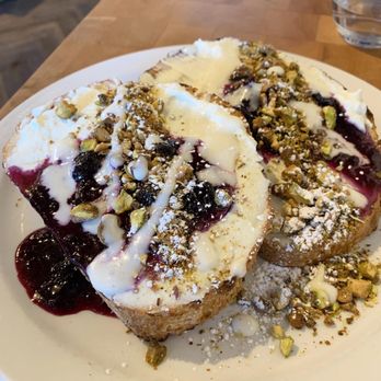 Commonwealth Cafe - Blueberry - Ricotta Toast - Coffee & Tea Near Me - Birmingham, Michigan