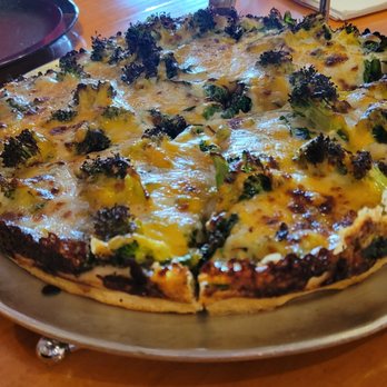 Mother Bear's Pizza West - Spinoccoli pizza - Pizza Near Me - Bloomington, Indiana Mother Bear's Pizza West - Spinoccoli pizza - Pizza Near Me - Bloomington, Indiana
