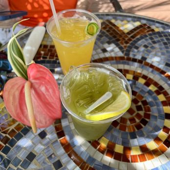 Cipriano's Kitchen - Matcha lemonade &  lilikoi juice - Italian Near Me - Waimea, Hawaii