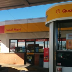 Montgomery Shell - Proof that this is a Shell station.  Enlarge picture to see address 298 on door.