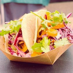 Ray Ray’s Tacos - Angelina -- Our Signature Carnitas and Pickled Kumquat taco