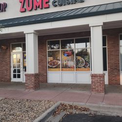 Zume Asian Cuisine - Outside. (a man to the right of this photo attempted to sell me drugs as we walked in)