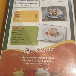 Pueblos Tex-Mex Kitchen - Menu