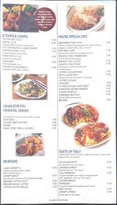 Menu photo 3 Highway Family Restaurant Bushnell, IL