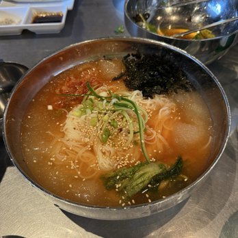 Ilbunjee - Cold kimchi noodles - Korean Near Me - Santa Clara, California