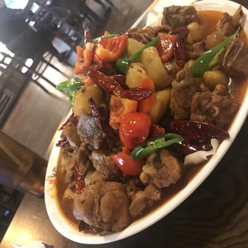LanZhou Ramen - Xinjiang Stir-Fry Chicken (medium hot) - Chinese Near Me - Doraville, Georgia LanZhou Ramen - Xinjiang Stir-Fry Chicken (medium hot) - Chinese Near Me - Doraville, Georgia