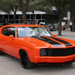Scotts Auto Glass - We did custom windshield & back glass in this sick Chevelle!