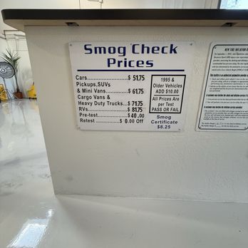 Midnight Smog - Prices without coupon - Smog Check Stations Near Me - San Marcos, California Midnight Smog - Prices without coupon - Smog Check Stations Near Me - San Marcos, California