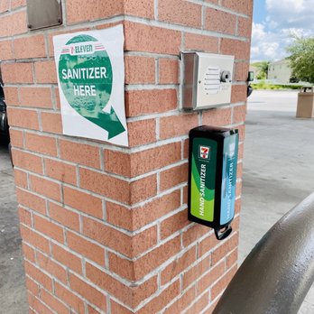 7-Eleven - Sanitizer at the pumps - Gas Stations Near Me - Orlando, Florida