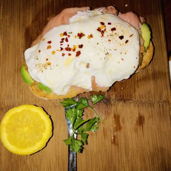 Limonada Bar + Brunch - Smoked salmon eggs and avocado on whole grain toast - Breakfast & Brunch Near Me - Miami Beach, Florida