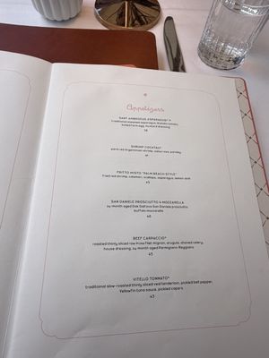 Menu photo 4 Sant Ambroeus Aspen Restaurant Aspen, CO Menu photo 4 Sant Ambroeus Aspen Restaurant Aspen, CO