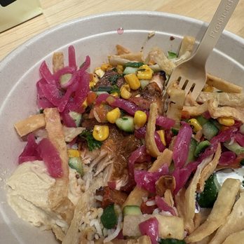 CAVA - Salmon bowl - Mediterranean Near Me - Tempe, Arizona