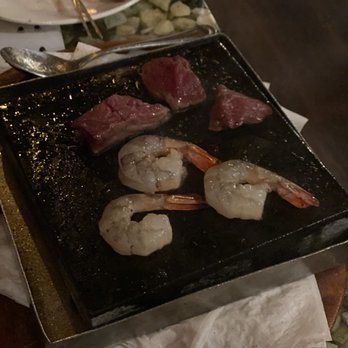 Grizzly House - Beef and Prawn Fondue Dinner - Fondue Near Me - Banff, Alberta Grizzly House - Beef and Prawn Fondue Dinner - Fondue Near Me - Banff, Alberta