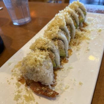 Toyo Sushi - Tempura roll! A bit sweet but still delicious! - Sushi Bars Near Me - Walnut Creek, California Toyo Sushi - Tempura roll! A bit sweet but still delicious! - Sushi Bars Near Me - Walnut Creek, California
