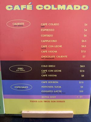 Menu photo 8 Cafe Colmado New York, NY Menu photo 8 Cafe Colmado New York, NY
