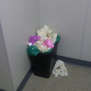 Goodwill Store & Donation Center - Bathroom was clean but trash can needed emptied. - Thrift Stores Near Me - York, Pennsylvania