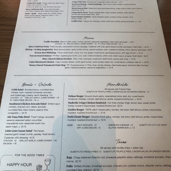 Earls Kitchen + Bar - Menu - Cocktail Bars Near Me - Denver, Colorado