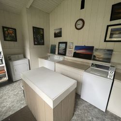 Azalea Glen - Azalea Glen RV Park, Trinidad, CA - August 2023 - Laundry Room