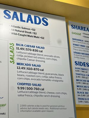 Menu photo 3 Rubio's Coastal Grill Temecula, CA