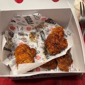 Bonchon San Jose - Blossom Hill Rd - Disappointingly dry inside. Spice level was good, but meat was very overcooked and dry. Not pleasing at all. - Chicken Wings Near Me - San Jose, California