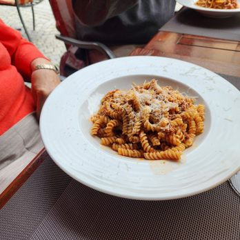 Ristorante Albrici - Bolognese, fusilli - Italian Near Me - Poschiavo, GR Ristorante Albrici - Bolognese, fusilli - Italian Near Me - Poschiavo, GR
