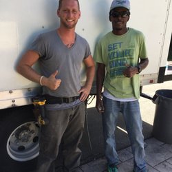 All American Gutters - Dennis and Kyle. My gutter installers.