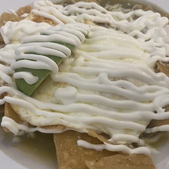 The Churro Waffle - CHILAQUILES in green sauce. - Breakfast & Brunch Near Me - Chicago, Illinois The Churro Waffle - CHILAQUILES in green sauce. - Breakfast & Brunch Near Me - Chicago, Illinois