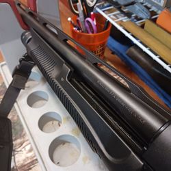 Finished Project from rust and sandpaper shotgun.