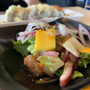 Heemo Sushi - House salad. - Sushi Bars Near Me - Orange, California Heemo Sushi - House salad. - Sushi Bars Near Me - Orange, California