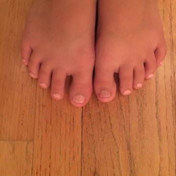 Town Nails - My 10 year olds toes. - Nail Salons Near Me - Bel Air, Maryland