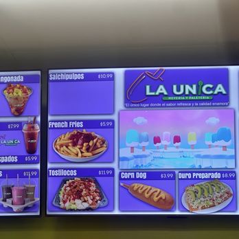 La Unica Nevería y Paletería - Menu - Desserts Near Me - Hayward, California La Unica Nevería y Paletería - Menu - Desserts Near Me - Hayward, California