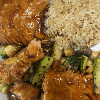 Sushi 99 - Salmon Teriyaki 10/10 - Japanese Near Me - Ormond Beach, Florida