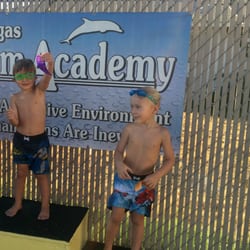 So great to find a school that has the boys swimming within 2 weeks!