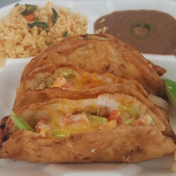 Jose's Tacos - Crispy Chicken Tacos... they look better than they tasted.. they got soggy pretty quick :-( - Tacos Near Me - Detroit, Michigan Jose's Tacos - Crispy Chicken Tacos... they look better than they tasted.. they got soggy pretty quick :-( - Tacos Near Me - Detroit, Michigan