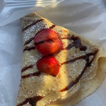 Yulia’s Crêpes Bar - Ordered the New York Crepe, fast service, perfect sweetness level, and to top it off great customer service!! Will be coming back!! - Creperies Near Me - Los Angeles, California Yulia’s Crêpes Bar - Ordered the New York Crepe, fast service, perfect sweetness level, and to top it off great customer service!! Will be coming back!! - Creperies Near Me - Los Angeles, California