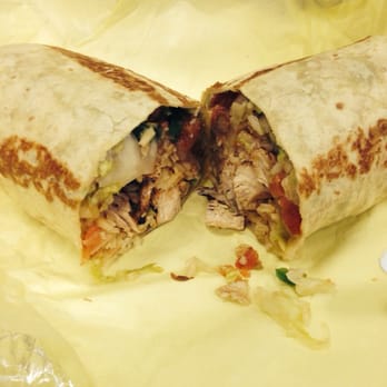 Fast Taco - Grande Chicken Burrito 10/10 - Mexican Near Me - Santa Monica, California