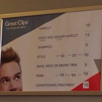 Great Clips - Price list - Hair Salons Near Me - Frisco, Texas