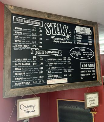 Menu photo 2 Stax Sandwiches McCall, ID Menu photo 2 Stax Sandwiches McCall, ID