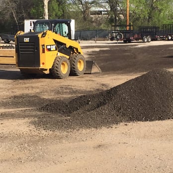 R D Johnson Excavating - Asphalt millings on parking lot - Excavation Services Near Me - Lawrence, Kansas