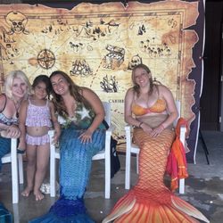 Adventure Bound - Mermaids and pirates day at the campground Super sweet ladies