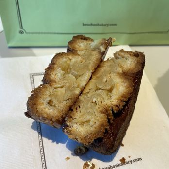 Bouchon Bakery - Kouign Amann cut in half - Bakeries Near Me - Las Vegas, Nevada