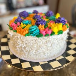 The Ruffled Cup - Coconut Cake