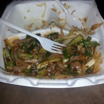 Quickly - Only had 5 pieces of chicken the rest was just green onions and white onion. Chow mein and rice was pretty good. - Juice Bars & Smoothies Near Me - Sacramento, California