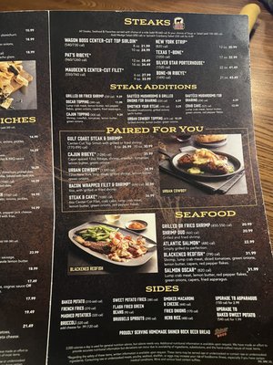 Menu photo 3 Saltgrass Steak House Amarillo, TX
