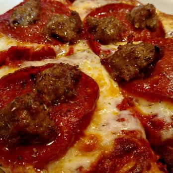 Adriatico's - Pep and Sausage pizza - Pizza Near Me - Cincinnati, Ohio Adriatico's - Pep and Sausage pizza - Pizza Near Me - Cincinnati, Ohio