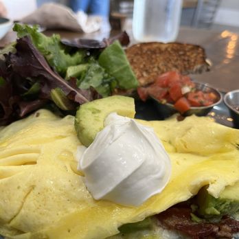 First Watch - I ordered the Bacado (bacon avocado omelette) - Breakfast & Brunch Near Me - Tomball, Texas
