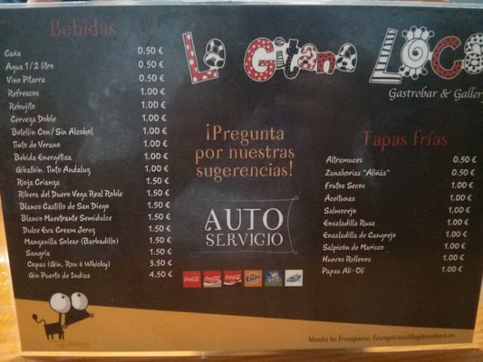 Menu photo 1 La Gitana Loca Seville, SE