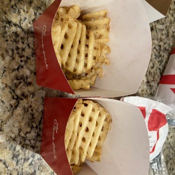 Chick-fil-A - ows two baskets of waffles - Fast Food Near Me - Mount Pleasant, South Carolina